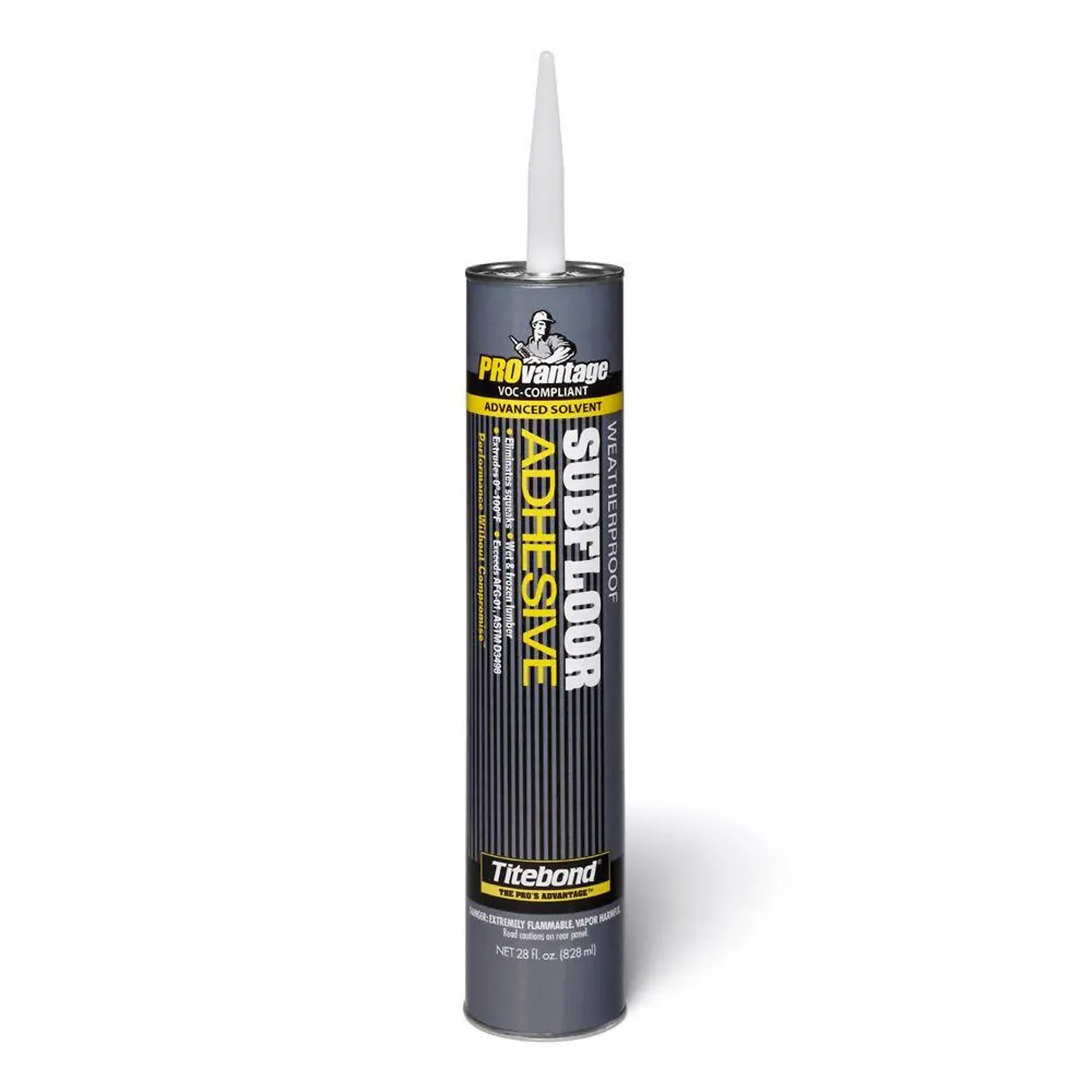 Titebond 5482 PROvantange Subfloor Adhesive, 28oz Cartridge, 12PK
